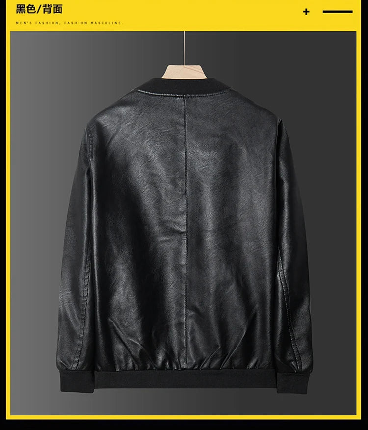 BLACKNEVAR® Night Rider Faux Leather Jacket