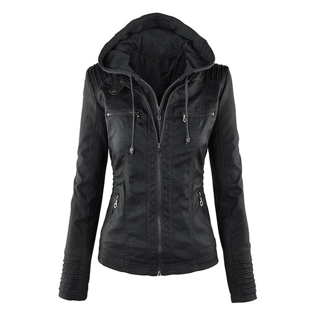 Faux Soft Leather Jackets - BlacknevaR