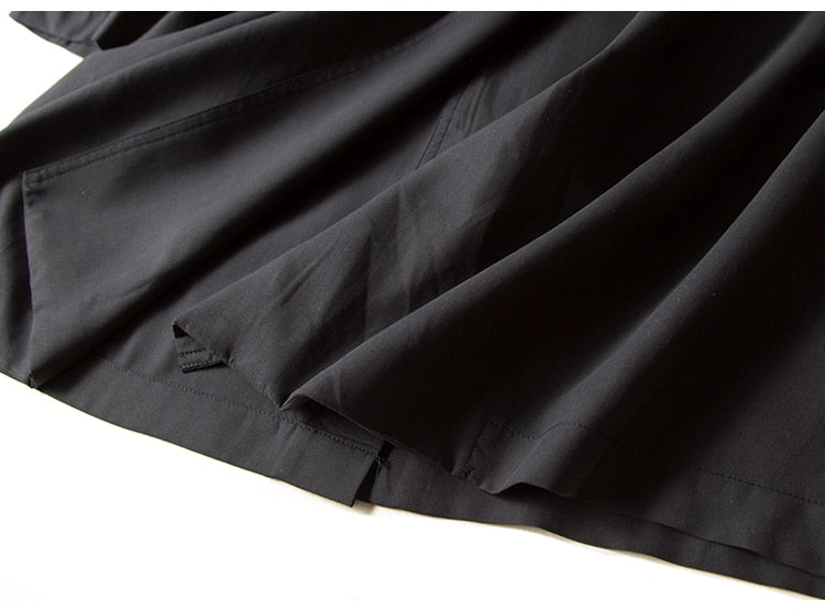 Silk Belted Trench Coat - BlacknevaR