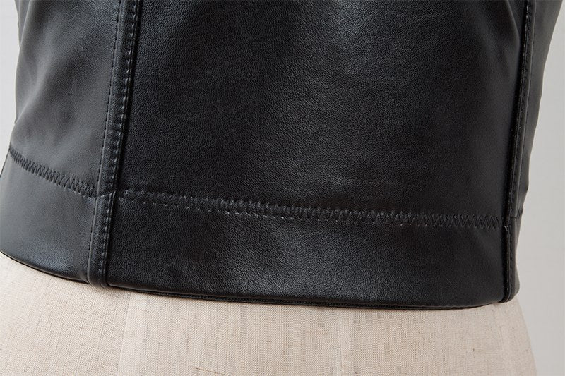 Push Up Leather Corset - BlacknevaR