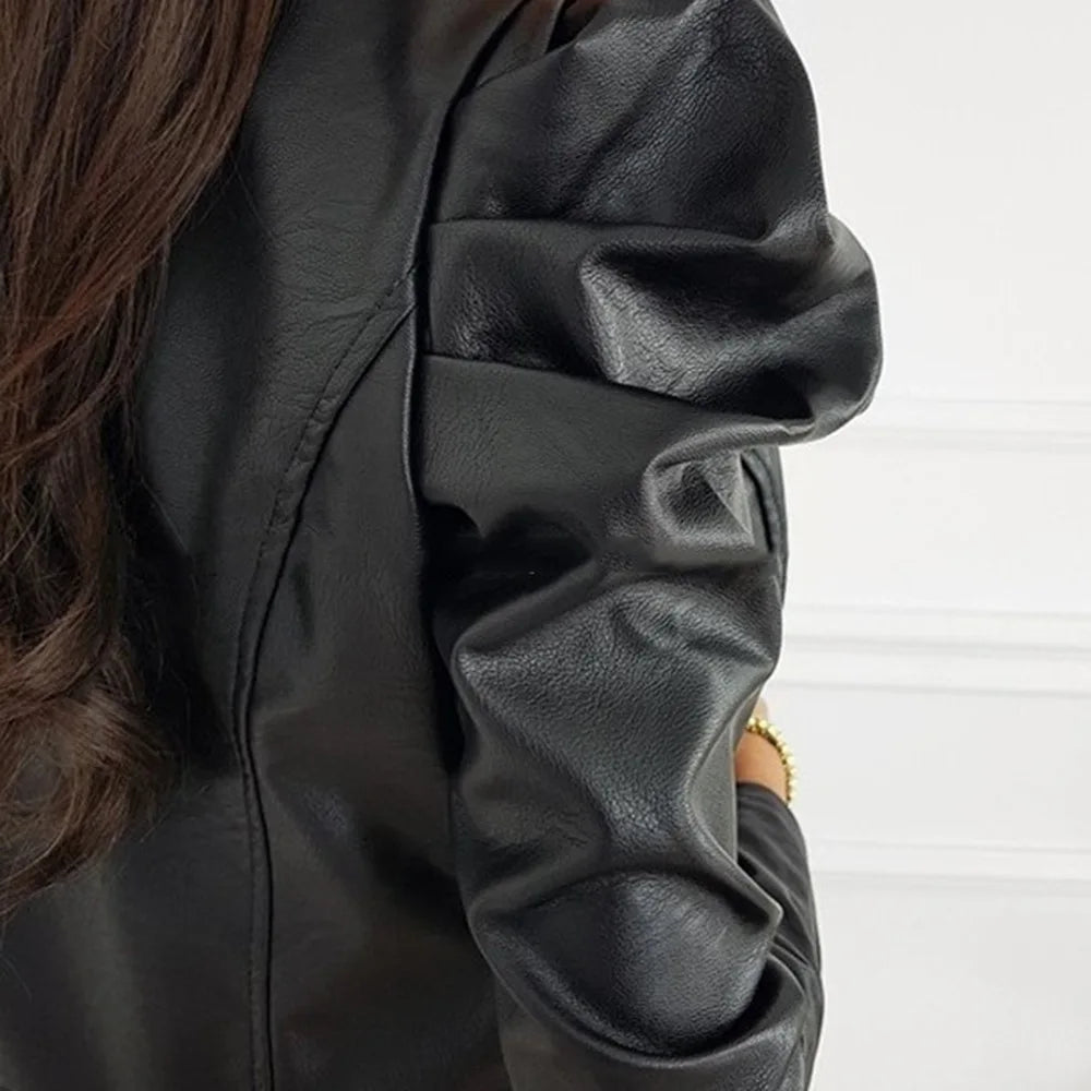 BLACKNEVAR® Shadow Faux Leather Jacket