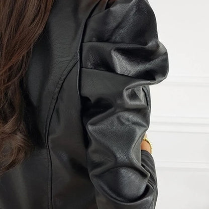 BLACKNEVAR® Shadow Faux Leather Jacket