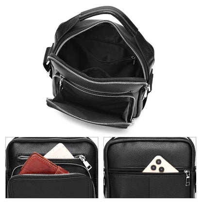BLACKNEVAR® Ravenhide Leather Crossbody Bag