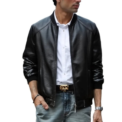 BLACKNEVAR® Night Rider Faux Leather Jacket