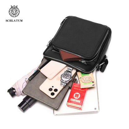 BLACKNEVAR® Ravenhide Leather Crossbody Bag