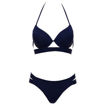 Load image into Gallery viewer, Haltertop Push Up Swimsuit