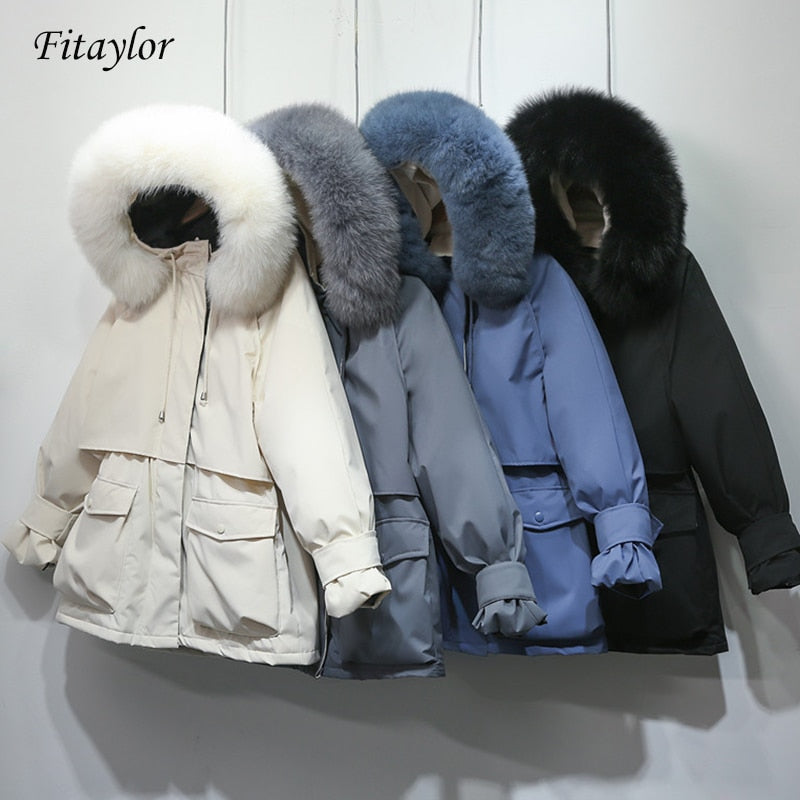 Thick Fur Parkas - BlacknevaR