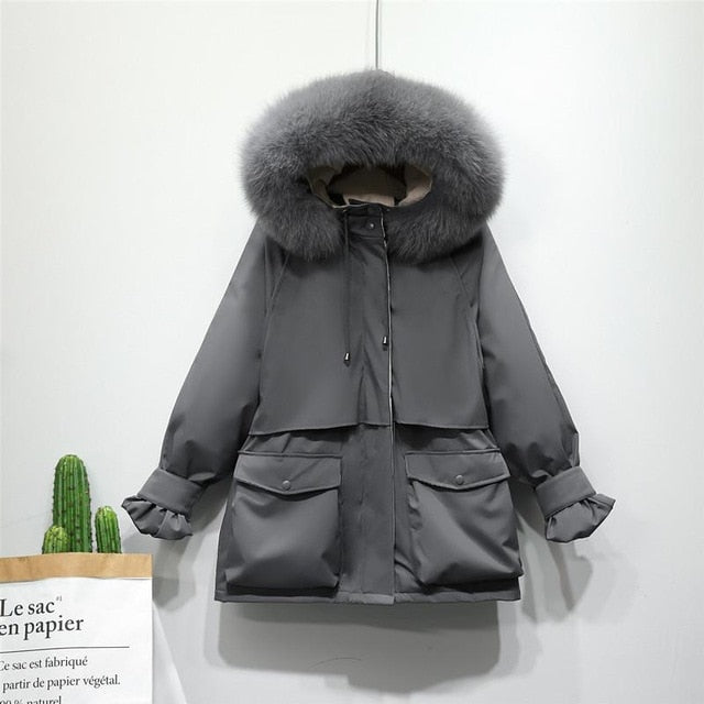 Thick Fur Parkas - BlacknevaR