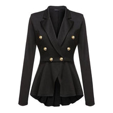 Load image into Gallery viewer, Black Elegant Coat for Women