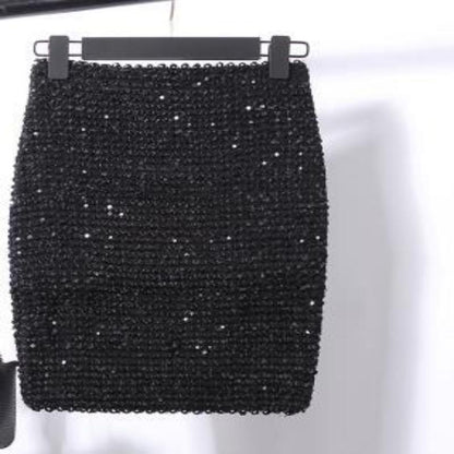 Elastic Mini Skirt - BlacknevaR