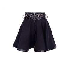 Load image into Gallery viewer, Hollowed Out Goth Skirt