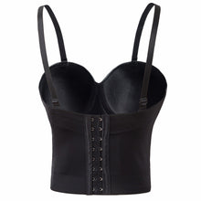 Load image into Gallery viewer, Push Up Leather Corset