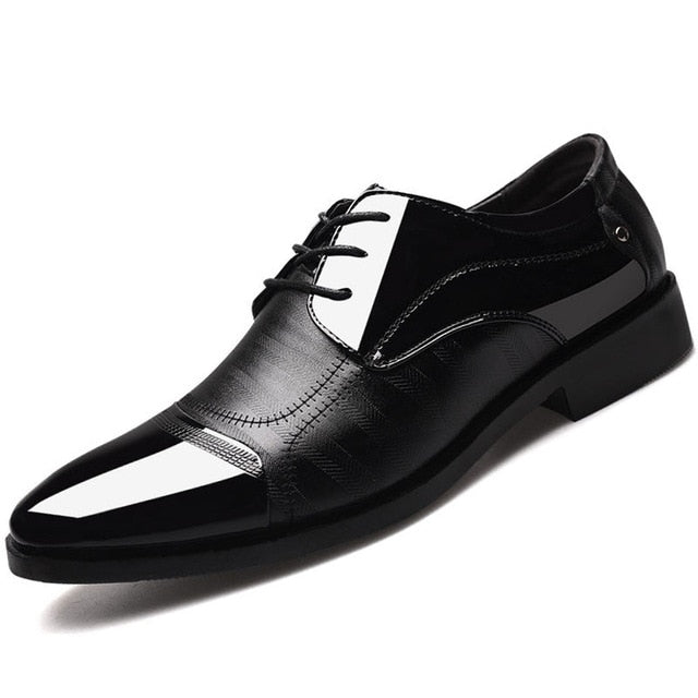 Oxford Leather Shoes - BlacknevaR