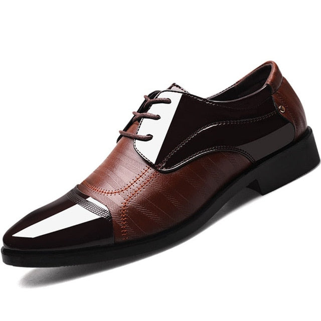 Oxford Leather Shoes - BlacknevaR